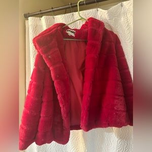 Apparis faux fur jacket - Pink/magenta